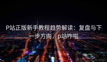 P站正版新手教程趋势解读：复盘与下一步方向，p站咋啦
