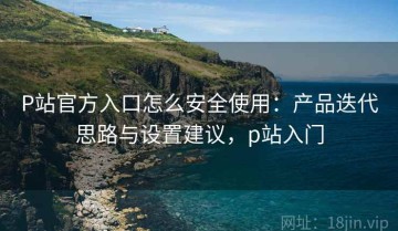 P站官方入口怎么安全使用：产品迭代思路与设置建议，p站入门