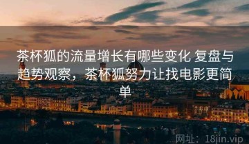 茶杯狐的流量增长有哪些变化 复盘与趋势观察，茶杯狐努力让找电影更简单