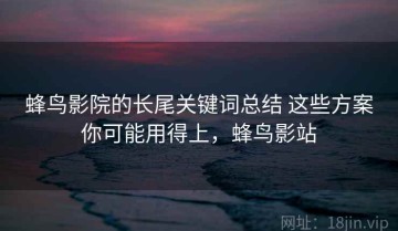 蜂鸟影院的长尾关键词总结 这些方案你可能用得上，蜂鸟影站
