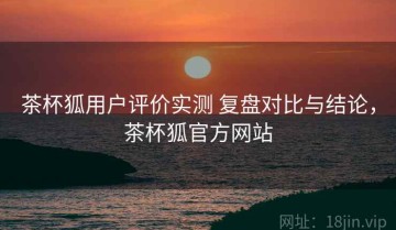 茶杯狐用户评价实测 复盘对比与结论，茶杯狐官方网站