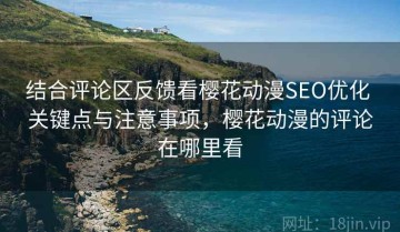 结合评论区反馈看樱花动漫SEO优化 关键点与注意事项，樱花动漫的评论在哪里看