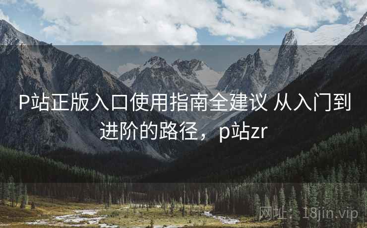 P站正版入口使用指南全建议 从入门到进阶的路径，p站zr