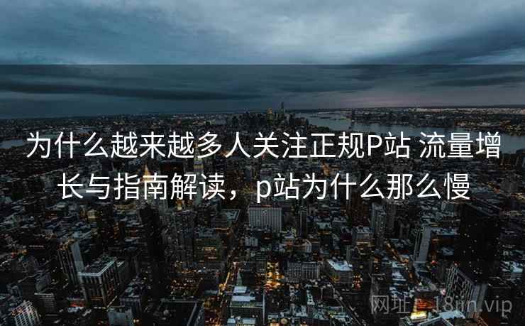 为什么越来越多人关注正规P站 流量增长与指南解读，p站为什么那么慢