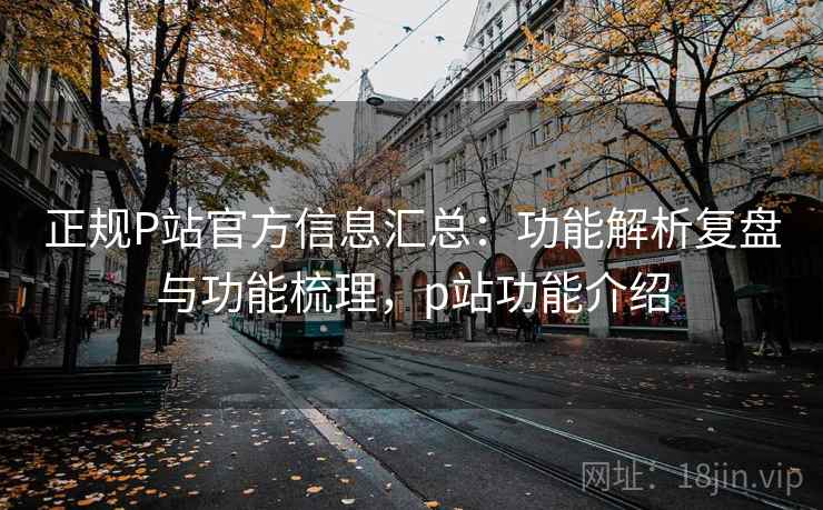正规P站官方信息汇总：功能解析复盘与功能梳理，p站功能介绍