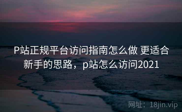 P站正规平台访问指南怎么做 更适合新手的思路，p站怎么访问2021