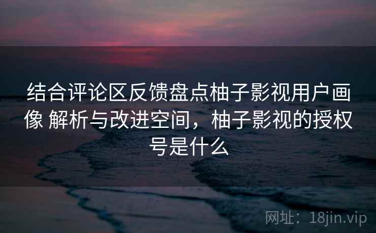 结合评论区反馈盘点柚子影视用户画像 解析与改进空间，柚子影视的授权号是什么