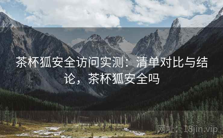 茶杯狐安全访问实测：清单对比与结论，茶杯狐安全吗