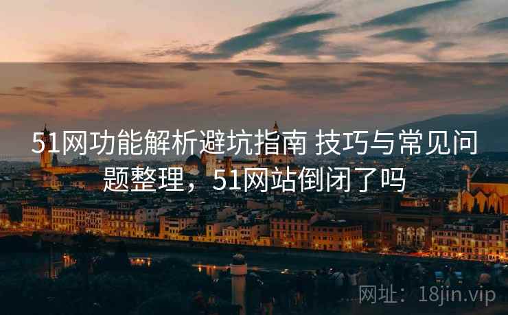 51网功能解析避坑指南 技巧与常见问题整理，51网站倒闭了吗