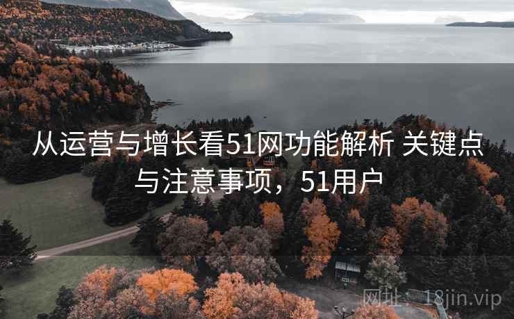 从运营与增长看51网功能解析 关键点与注意事项，51用户