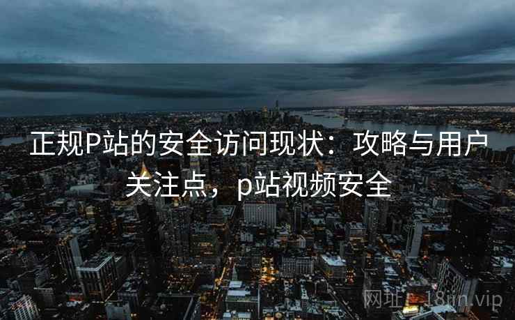 正规P站的安全访问现状：攻略与用户关注点，p站视频安全